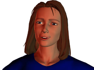 Ovale Gesichtsform