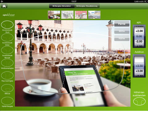 OptoVision Visioner 4.1 Glasberatung