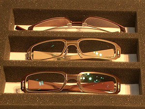 Fassungen aus Glas- und  Kohlefasern