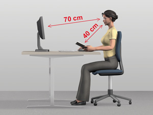 K&ouml;rperhaltung Computer Sehen