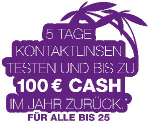 Kontaktlinsen testen