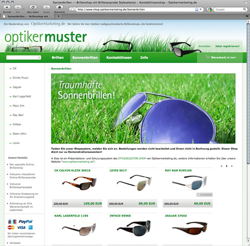 Mustershop