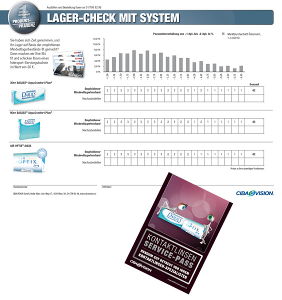 Parameterverteilung und Service Pass