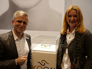 Ralf Kmoch und Susanne Homolka beim Launch der neuen Brillenkollektion KAORI