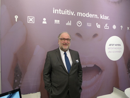 Geschäftsführer Martin Himmelsbach: "optische Bedienbarkeit  der Software wird zur Diskussion gestellt"
