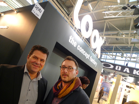Mauro Schena (Sales A/D/CH) und  Marco De Fina (Product & Marketing Manager)