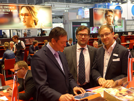 Ing. Clemens Moritzer (Geschäftsführer Österreich, Schweiz)  und Tony Krause (Sales Manager Rodenstock Österreich Ost)