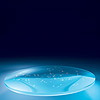 Verschmutztes Brillenglas