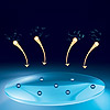 Brillenglas Wischen