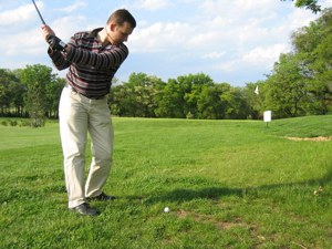 Gutes Sehen beim Golfsport
