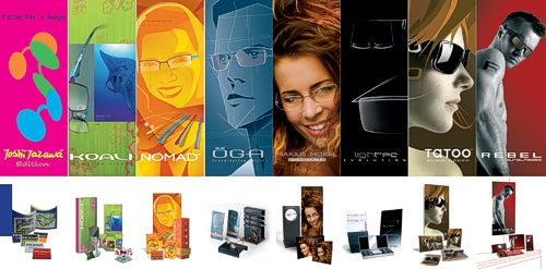 Rebel, Tatoo, Koali, Nomad und Lightec