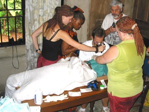 Augenoperation