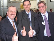 Michel Boinet, Wolfgang Schwed und Ronny Mayrhofer