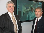 Werner Brunbauer und Kurt Polzhofer