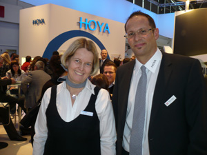 Marketing Chefin Silke Rössel mit Österreich  Niederlassungsleiter Martin Decker