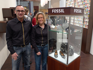 Österreich Verkäufer Wolfgang Hinterhölzl  und Salesmanagerin Susanna Ostler