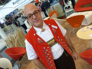 CEO M'hamed Bouhlal in Appenzeller Tracht 