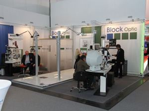 Block Optic mit Catwalk am Stand