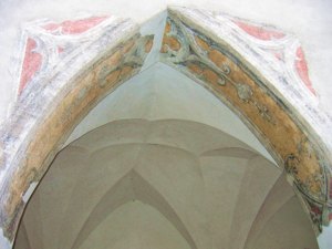 Die Arkadenbögen in Bozen - Fresken von Conrad Waider aus dem Jahr 1491