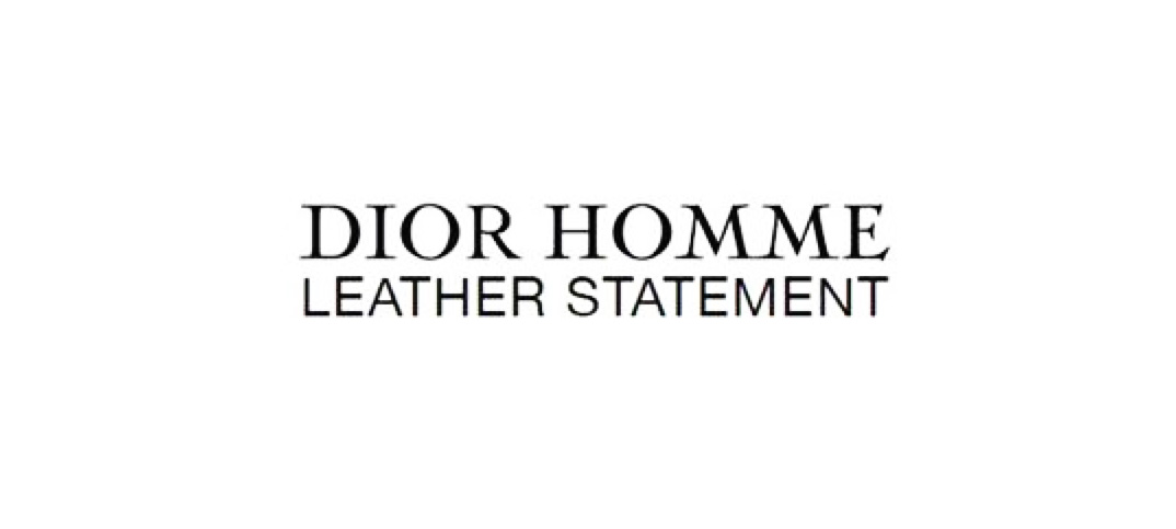 DIOR HOMME Leather Statement