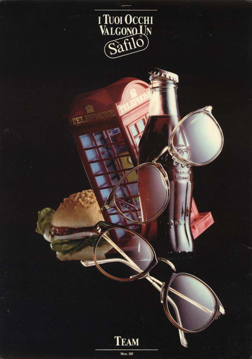 Werbung aus den 1980er Jahren