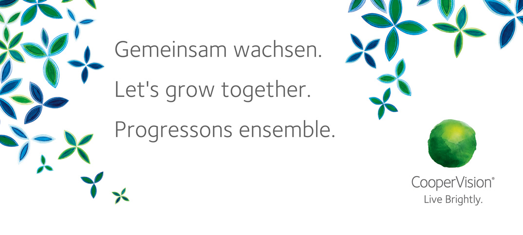 Let’s grow together CooperVision