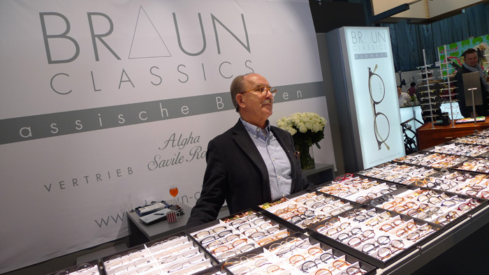 OPTI 2015 BRAUN CLASSICS: Reinhold Braun: "Das Klassische ist das Maß von Beständigkeit."