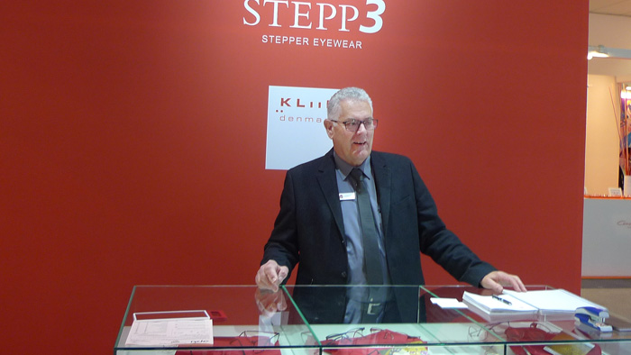 OPTI 2015 STEPPER EYEWEAR: Berthold Dentler, STEPPER EYEWEAR: "Leichte Brillen sind wieder im Kommen."