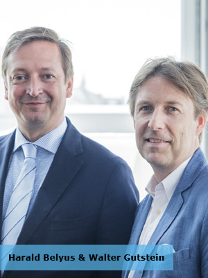 Harald Belyus und Walter Gutstein
