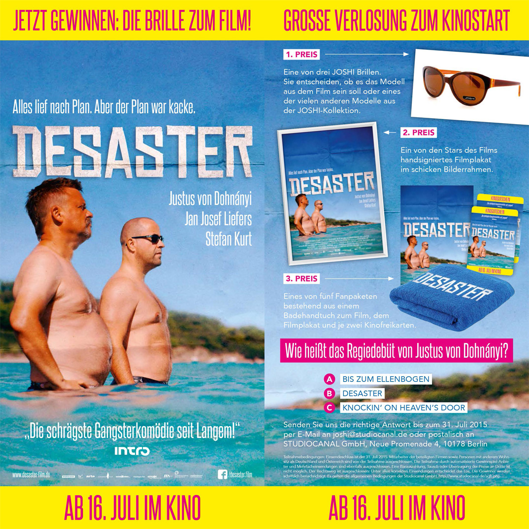 Flyer DESASTER Emmerich Brillen