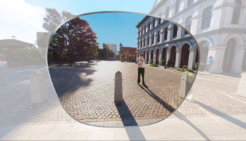 Reale Szenen in 360°-Panoramasicht