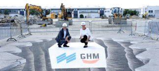 Das opti-Perspektivteam 2019 GHM opti Müchen Spatenstich