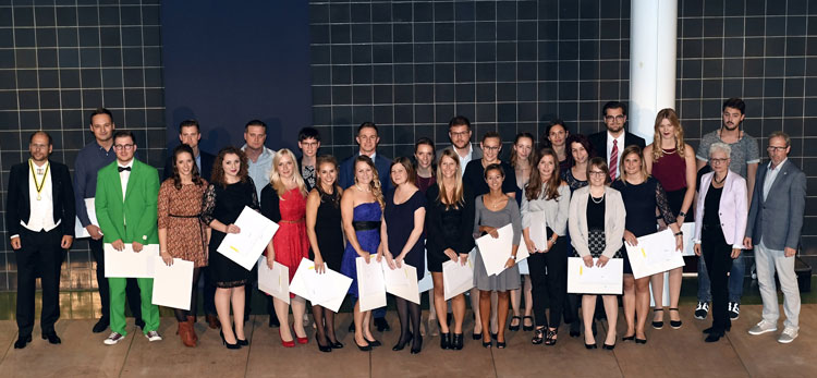 Graduation ceremony in Olten, October 2016