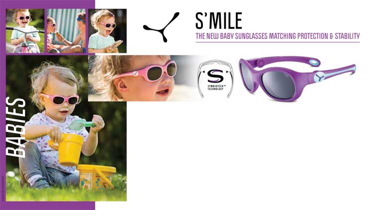 S’MILE – THE NEW BABY SUNGLASSES MATCHING PROTECTION & STABILITY