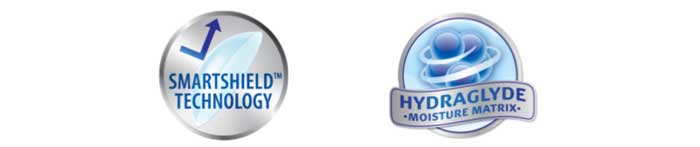 AIR OPTIX® SmartShield® Technologie und HydraGlyde® Moisture Matrix