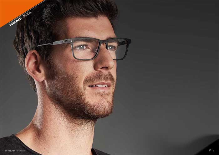 Die Kollektion HEAD OPTICAL erfreut sich mit markantem Design für Sportler und Sportfans, welche stilvolle Gläser mit hohem Tragekomfort schätzen