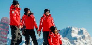 Zusammenarbeit zwischen Barberini und der Skischule Cortina