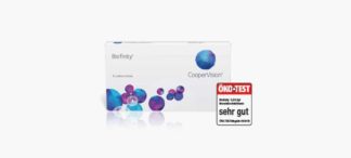 ÖKO-TEST bewertet Biofinity von CooperVision mit sehr gut