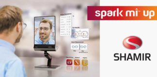 Shamir spark mi™ up™ - das Videozentriersystem für exakte Messungen inklusive Covid-19-Schutz