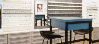 Vrana Shopdesign setzt Ihre hochwertigen Brillenfassungen optimal in Szene