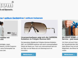 optikum Newsletter im neuen Design