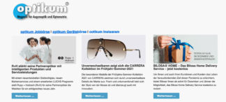 optikum Newsletter im neuen Design