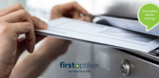 FirstOptiker unterstützt seine Mitglieder professionell bei Mailings