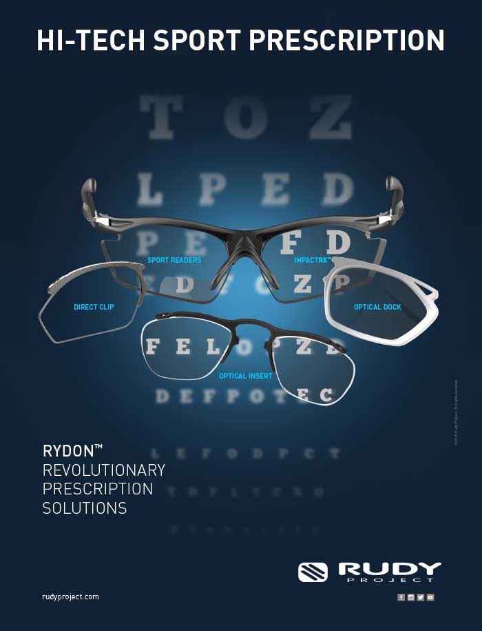 Die RYDON SPORT READERS sind fertige Sportbrillen mit einer Korrektur im Nahbereich