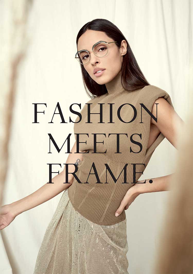 Fashion meets frame
