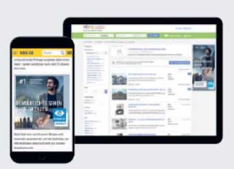 Via Online-Marketing können Essilor Partneroptiker potenzielle Kunden in ihrer Region ansprechen