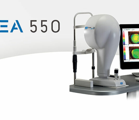 Cornea 550 - Leistungsstark und hochpräzise bei der Kontaktlinsenanpassung