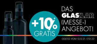 Messe verschoben, Angebot nicht – GLASKLAR!
