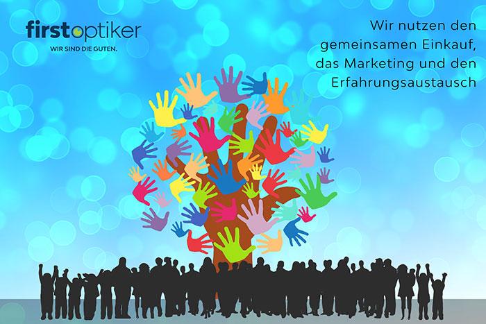 FirstOptiker nutzt den gemeinsamen Einkauf, das Marketing, den Erfahrungsaustausch sowie die Kommunikation und gibt die dadurch entstehenden Vorteile zur Gänze an den Endverbraucher weiter.