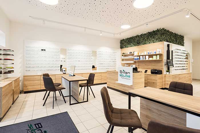 Vrana Shopdesign gestaltet die Brillenstube Rohsmann in 8042 Graz